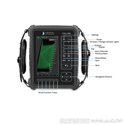美国Crystal CoCo-70X 4通道 手持式振动分析仪 轴承故障诊断仪 故障诊断仪