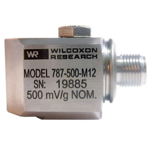 美国Wilcoxon 787-500-M12-IS 本质安全型低频加速度计，500 mV/g，薄型，M12 连接器