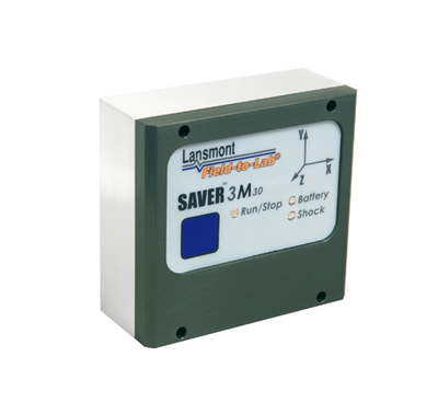 美国Lansmont（兰斯蒙特进口）SAVER 3M30 高精度运输环境记录仪，全面监控物流运输，智能分析振动、冲击与跌落事件，专业振动、冲击、跌落记录仪，快递运输损坏精准诊断，包装破损原因深度剖析