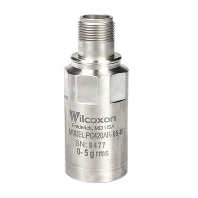 美国Wilcoxon 4-20mA输出传感器 PC420AR-05-IS 本质安全型振动变送器，加速度，RMS，5 g