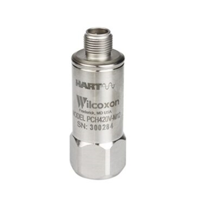 美国Wilcoxon 4-20mA输出传感器 PCH420V-M12 支持 HART 的振动变送器，速度，可配置，M12