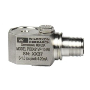 美国Wilcoxon 4-20mA输出传感器 PCC421VP-10-R6 紧凑型振动变送器，速度，峰值，1.0 英寸/秒，侧面出口