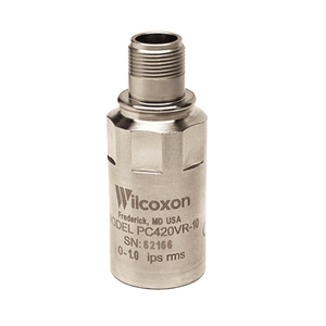 美国Wilcoxon 4-20mA输出传感器 PC420VR-10 振动变送器，速度，RMS，1.0 英寸/秒