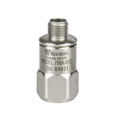 10 美国Wilcoxon 786A-M12通用加速度计，100 mV/g，M12 连接器