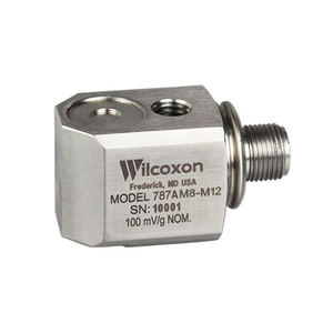 22 美国Wilcoxon 787AM8-M12工业加速度计传感器，100 mV/g，薄型