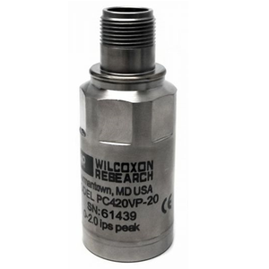 美国Wilcoxon 4-20mA输出传感器 PC420VP-20 振动变送器，速度，峰值，2.0 英寸/秒