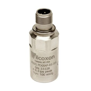 美国Wilcoxon 4-20mA输出传感器 PC420AP-05-DA 振动变送器，加速度，峰值，5 g，动态振动输出