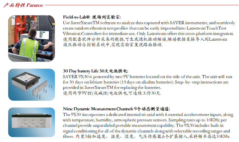 Lansmont(美国蓝氏) 运输环境记录分析仪 Saver 9X30 9XGPS-03.png