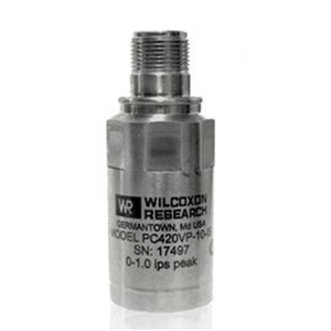 美国Wilcoxon 4-20mA输出传感器 PC420VP-10-IS 本质安全型振动变送器，速度，峰值，1.0 英寸/秒