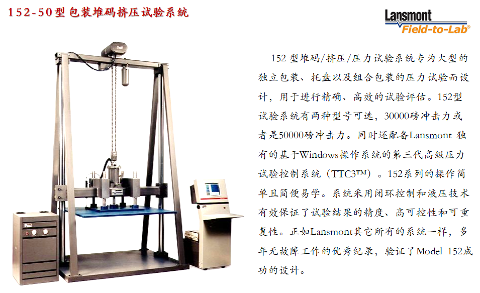 Lansmont 152-50型 包装纸箱堆码压力测试试验机-01.png
