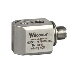 25 美国Wilcoxon 787BM8-M12 通用工业加速度计传感器，薄型，100 mV/g
